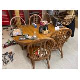 DINING TABLE & (6) CHAIRS