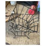 (2) METAL PLANT HOLDERS