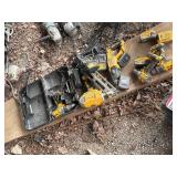  LARGE LOT OF DEWALT TOOLS, BATTERIES , AND CHARGERS