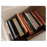 BOX OF COOKBOOKS