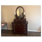 SUMTER CABINET CO. DRESSER AND MIRROR