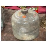 ANTIQUE KEROSENE GLASS JUG