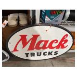 MACK TRUCKS METAL SIGN