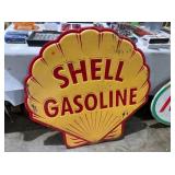 SHELL GASOLINE METAL SIGN