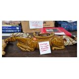 VINTAGE TV LIGHT PLANTER