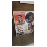 FRAMED ELVIS MEMORABILIA