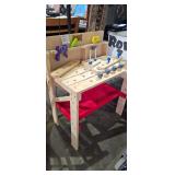 CHILD WOODEN WORK BENCH