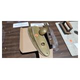 VINTAGE BRASS DOOR HANDLE