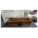WOODEN BOX WITH HANDLE