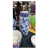 BLUE AND WHITE VASE
