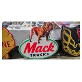 METAL MACK TRUCK SIGN