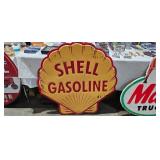 SHELL GASOLINE METAL SIGN