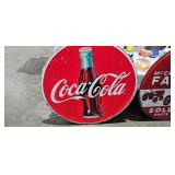 COCA COLA METAL SIGN