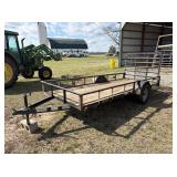 14’ ARIZONA BUMPER TRAILER