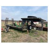 20’ GOOSENECK FLATBED TRAILER