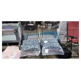 PATIO CHAIRS WITH CUSTIONS