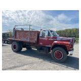 1981 FORD F800 TANKER TRUCK