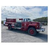 1991 FORD F800 FIRE RESCUE TRUCK