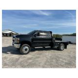 2019 CHEVROLET 5500HD 4X4 FLATBED TRUCK (Title)