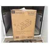 60 IN ALMOND LATTE BATHROOM VANITY