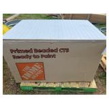 PALLET OF PRIMED BEADED WAINSCOT