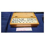 DOMINOES GAME WITH WOODEN BOX