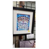 BASEBALL FRAMED PICTURE