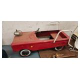 RED PEDAL CAR