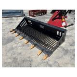 SKID STEER 78” ROCK BUCKET