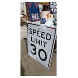 SPEED LIMIT SIGN