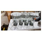 LETTER B DRINKING GLASSES