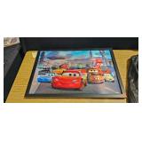 FRAMED CARS PICTURE DECOR