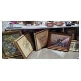 FRAMED PICTURE DECOR LOT