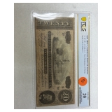 CONFEDERATE 20 DOLLAR BILL