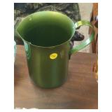 GREEN PITCHER