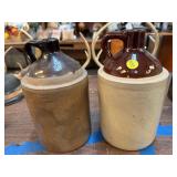 CROCK JUGS WITH HANDLES