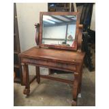VANITY WITH MIRROR / DESK