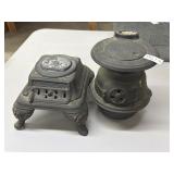 SAMPLE CERAMIC CAST IRON STOVE DECOR
