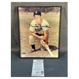 Duke Snider (HOF) Autographed Photo With COA 