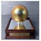 2012 MLB All-Star Game 24 Karat Gold Leather Baseball 