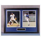 Frank White Kansas City Royals Autographed Framed Photos With COA 