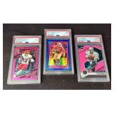 Terry McLaurin, Trey Lance, And Dan Marino Graded Encased Football Cards 