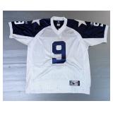 Tony Romo Autographed Dallas Cowboys Jersey With Ace Vintage Authentication Sticker And Card, And MO