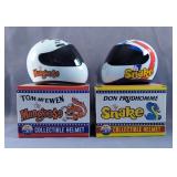 Tom McEwen 'The Mongoose' And Don Prudhomme 'The Snake' Collectible Mini Helmets 