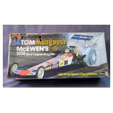 Autographed Revell Tom 'The Mongoose' McEwen 1974 Rear Engine Dragster 1/16 Scale Model Kit 