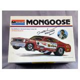 Autographed Monogram Mongoose Tom McEwen's Plymouth Duster Funny Car 1/24 Scale Model Kit 