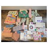 STAMPS, MONEY, COUPON LOT