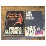 'DEVIL'S GAMBLE' 'DATE WITH DEATH' VINTAGE BOOKS