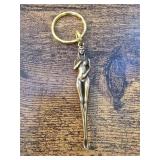 NUDE WOMAN KEYCHAIN SPOON