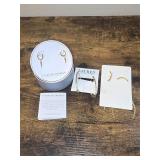 GOLD TONE EARRINGS